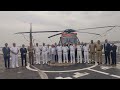 maiden visit of italian aircraft carrier to pakistan italian navy carrier strike group visits khi