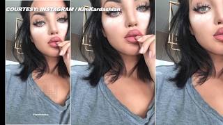 Kim Kardashian West NEW MAKEUP Tutorial | KKW Makeup Review