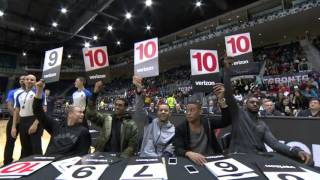 DJ Stephens Goes Behind the Back at NBA D-League Dunk Contest!