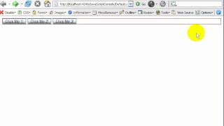 Part 4 - Using the Web Developer Toolbar