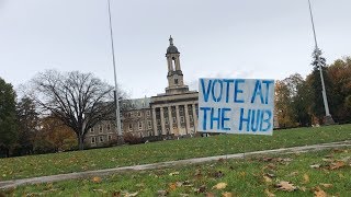 Penn State students notice increased interest on Election Day; “People are really riled up”