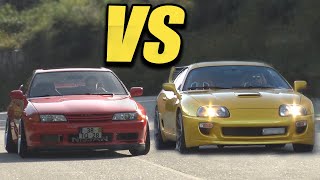 TOYOTA SUPRA 2JZ MK4 vs SKYLINE R32 RB25.. Which SOUNDS BETTER?