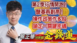 中視【金錢道】20220401 #蔡正華：第2季行情開跑！醣基再創高！操作政策作多股，鎖定一關鍵密碼 #中視 #中視新聞 #金錢道 #摩爾證券投資顧問