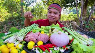 #หม่ำยักษ์#ครั้งแรกกับหม่ำหน่อยใหญ่ๆแกล้มพริกดิบกระเทียมตะไคร้หอมๆแซ่บคือเก่า