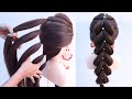 very easy & amazing ponytail hairstyle for long hair