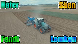 Hafer Säen | Lemken Solitair 9 | Fendt 933 | fendtfanboy