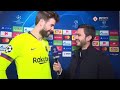 periodista brasileño entrevista a piqué en catalán