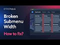 Cannot Make the Submenu Full Width in the Mega Menu for WordPress | JetMenu Plugin