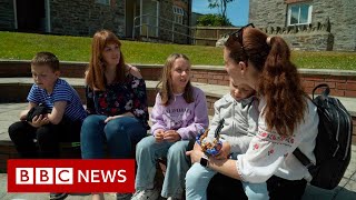 How Ukrainian refugees fleeing Russia’s war are settling in Wales – BBC News
