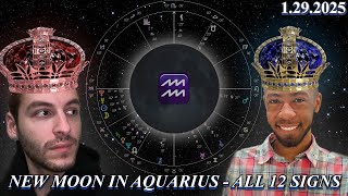 HUGE COSMIC SHIFTS 🫨 ARE YOU READY?  - NEW MOON IN AQUARIUS ALL 12 SIGNS ♒ (feat. Christian Dixie)