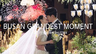 부산 그랜드모먼트 웨딩 본식 풀영상 I 브라운셔터 wedding video full ver 4K