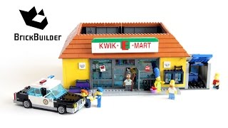 Lego Simpsons 71016 The Kwik-E-Mart - Lego Speed Build
