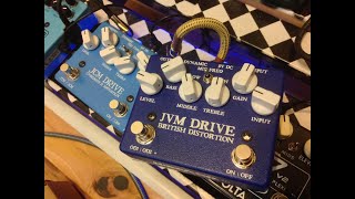 Weehbo JVM vs JCM overdrive pedals