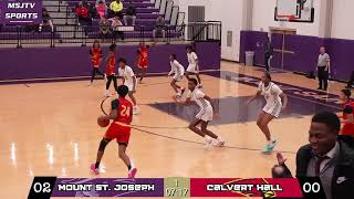 Mount St. Joseph Varsity Basketball vs Calvert Hall