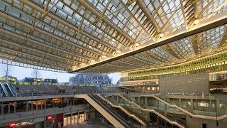 Le chantier des Halles et la canopée - Time lapse - Franck Badaire -