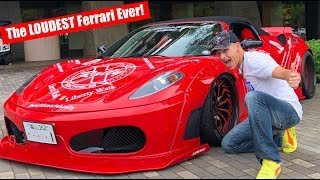 爆音リバティーウォークフェラーリF430を試乗してみた！このエンジン音ヤバイ！ I Drove The Loudest Ferrari in All Japan!