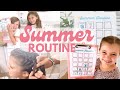 Summer Morning Routine With Kids - A Simple Schedule