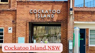 Australia vlog | Day out at Cockatoo Island, Sydney,NSW Australia ||