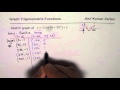 Understand basic steps to sketch the transformed cosine trigonometric function