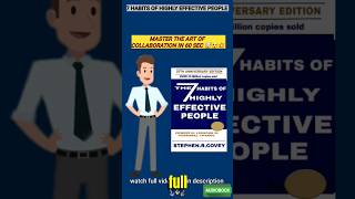 Master The Art Of Collaboration in 60 sec 🤯😲💥 |Book summary |Audiobook wisdom| #shorts #viral #short