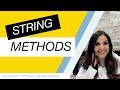 JavaScript Tutorial for Beginners Part 24: String Methods