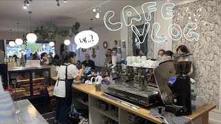 [cafevlog]☕️투잡뛰느라  바쁜데 살안빠지는 브이로그🍴