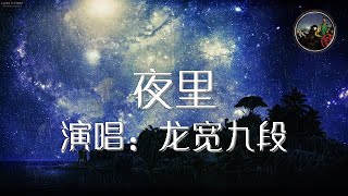 夜里 龙宽九段 歌词版