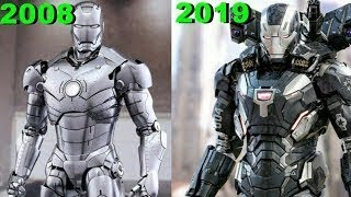 Iron Man All suits evolution (2008 - 2019) in 4K