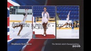 British Adult Figure Skating Championships 2016 - Stephanie Symington - Seven Nation Army