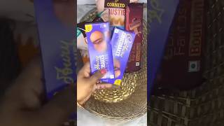 Kids gift hamper ￼❤️#chocolate #chips #biscuits #youtube #satisfying