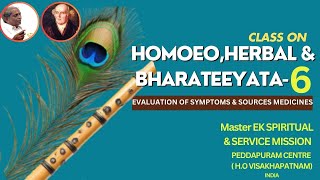 HOMOEO,HERBAL \u0026 BHARATEEYATA- PART-6-2024- EVALUATION OF SYMPTOMS \u0026 SOURCES MEDICINES