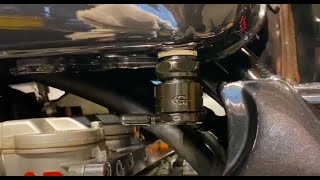 [Kawasaki Z1をカスタム] ゴランコックの取り付け方を解説しました。