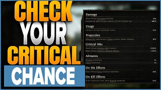 How To Check Crit Chance In Path Of Exile 2