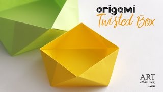 Origami : Twisted Box