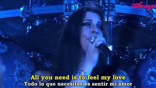 Nightwish - The Poet And The Pendulum (Floor Jansen) Lyrics & Sub español   - castellano) Live 2015