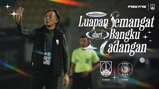 Luapan Semangat dari Bangku Cadangan 💺 | Bench Action | PERSIS vs PSBS Biak