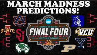 Filling Out CBS Sports BRACKETOLOGY! (March Madness Predictions 2025)