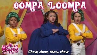 Willy Wonka - Oompa Loompa with Violet Beauregarde