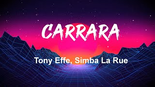 Tony Effe, Simba La Rue - CARRARA  (Lyrics)| Mix Stranger