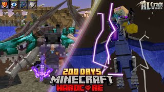 Mình Sinh Tồn 200 Ngày Minecraft RLCraft Dregora Siêu Khó !!