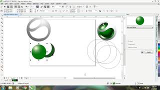 Tutorial membuat logo sony ericsson dengan corel draw X7 || Indriani Rosvita XII'6