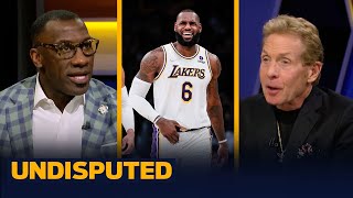 LeBron doubtful for Lakers matchup vs. Kevin Durant, Nets with lower body injury | NBA | UNDISPUTED