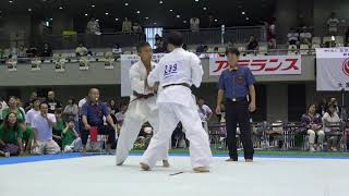 【新極真会】第35回全中国空手道選手権大会　準々決勝4　SHINKYOKUSHINKAI KARATE