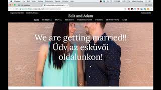 ZOLA Wedding Website and Wedding Registry Tutorial