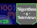 Python Algorithms & Big O - Software Engineer Interviews Day 27