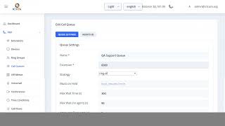 ICTPBX Tutorial #4a: Call Queue Configuration