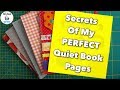 How To Make Quiet Book Pages Stiff | Interfacing & Batting | Русские Субтитры