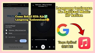Cara mudah Download Lagu MP3 cuma sekali klik, GRATIS!!