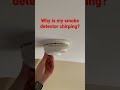 the most common reason your smoke detector is chirping