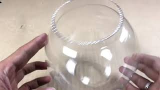 J how to make a projector with bottle cap and fish bowl